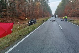 Wypadek w Lasowicach. Zginęła jedna osoba