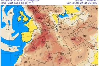 Pył saharyjski dotarł na Śląsk