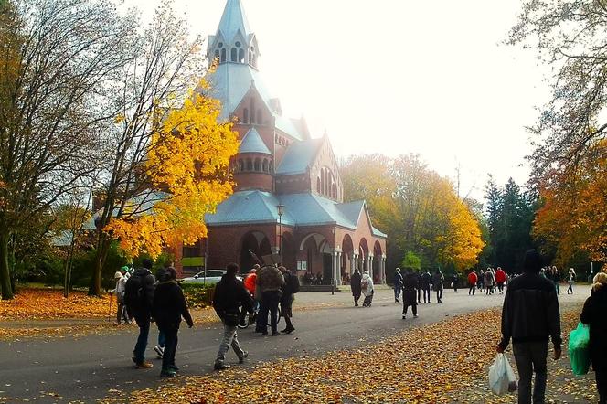 1 listopada na Cmentarzu Centralnym w Szczecinie