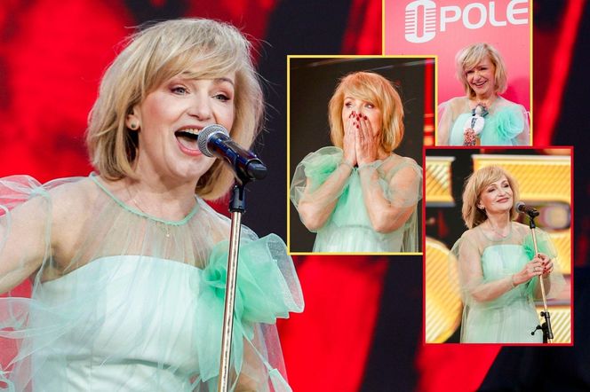 Katarzyna Żak ze łzami w oczach odbiera Nagrodę Publiczności w Opolu: „Nie zapomnę tego do końca życia”