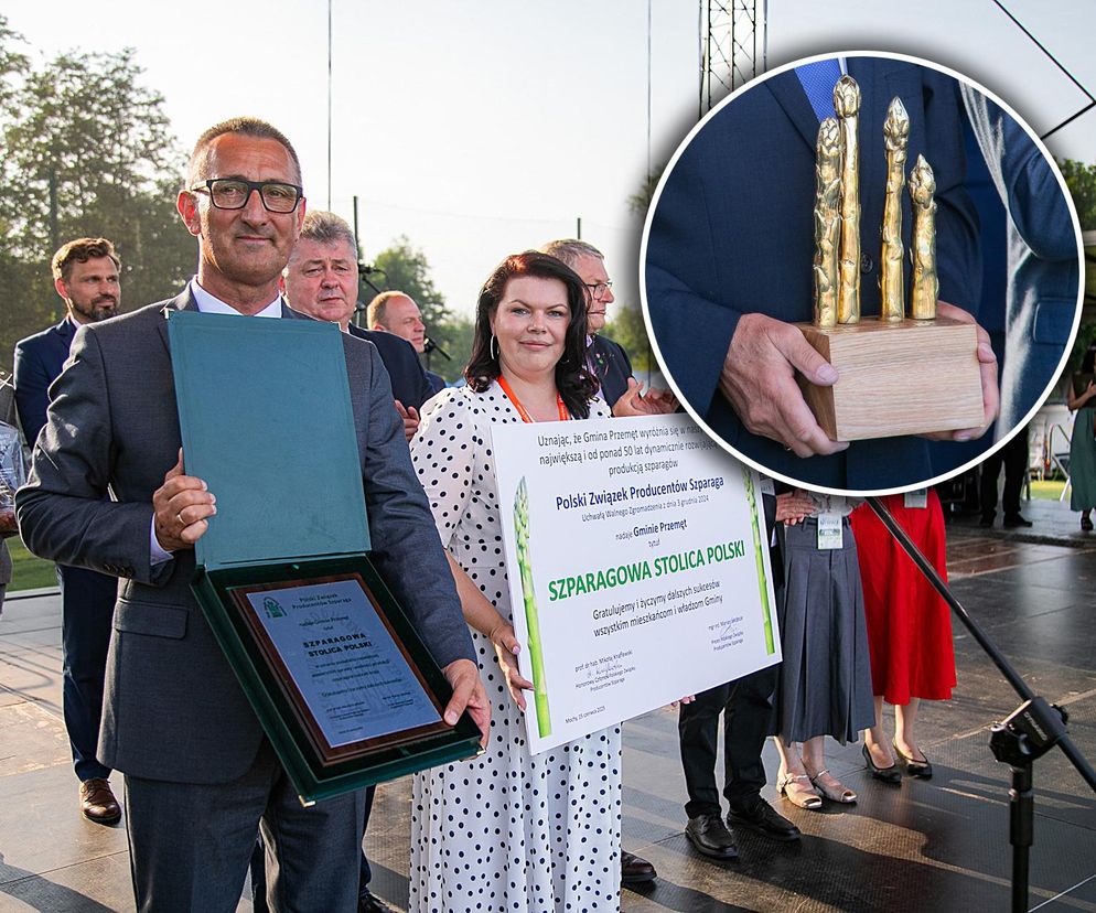 Szparagowa Stolica Polski! Tytuł oficjalnie trafił do Przemętu