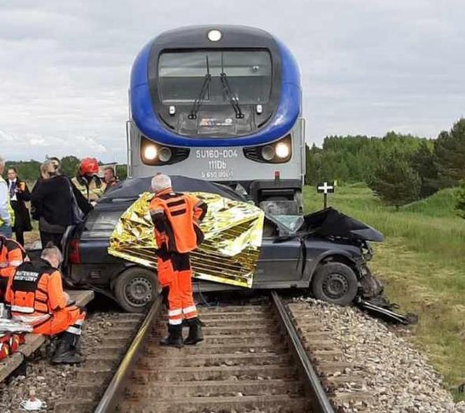 Makabryczny wypadek na torach w Martianach