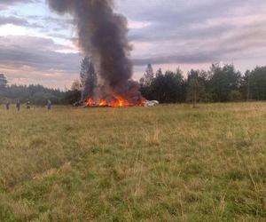 Katastrofa samolotu . Na liście pasażerów Jewgienij Prigożyn  