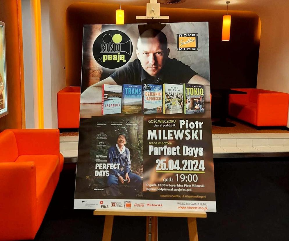 Film „Perfect Days” i spotkanie z podróżnikiem Piotrem Milewskim w ramach „Kina z pasją”  w Novekino Siedlce