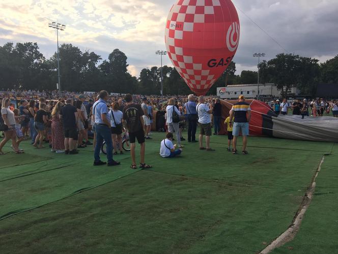 Fiesta balonowa na stadionie GKM-u Grudziądz