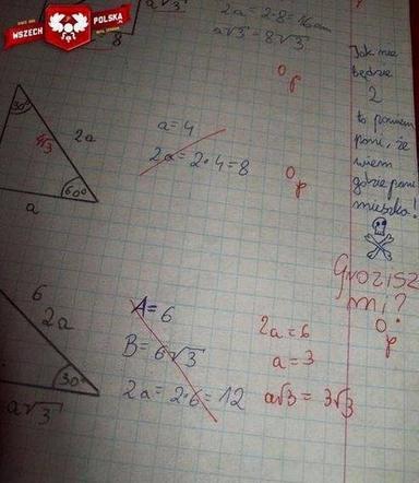 Nauczyciel płakał ze śmiechu jak sprawdzał. Te odpowiedzi z klasówek to HIT! [GALERIA]