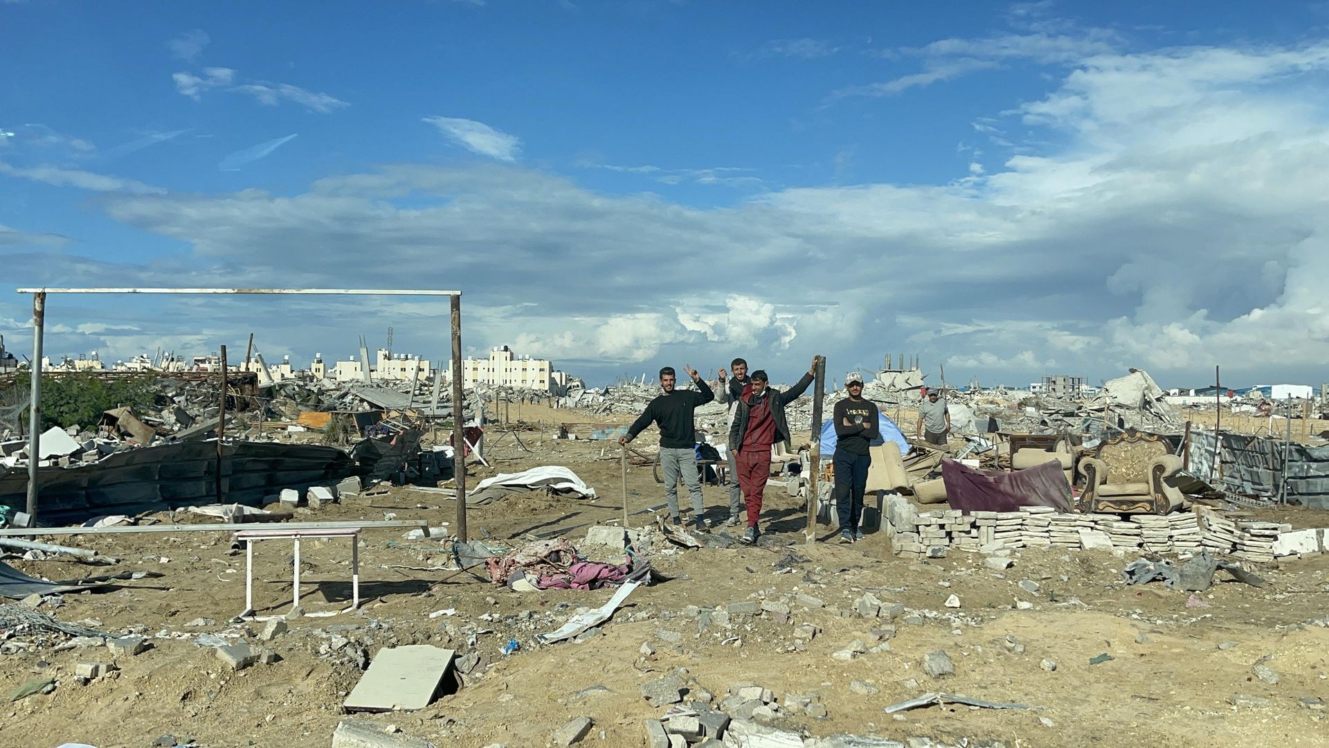 Palestyńczycy nie chcą opuszczać Gazy