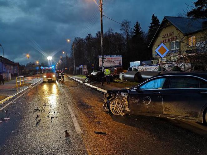 Tragedia na drodze w Sępólnie Krajeński. Zginął 53-letni kierowca! [ZDJĘCIA]
