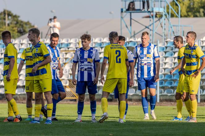 Jeziorak Iława - Olimpia Olsztynek 2:4