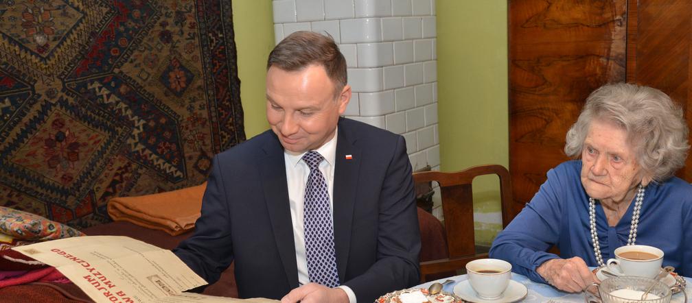 108-latka zagrała dla prezydenta