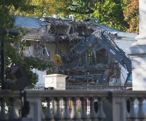 Szok! Biały Dom częściowo zburzony. Już wiadomo, co się stało
