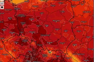 Mapy gorąca dla Polski we wrześniu