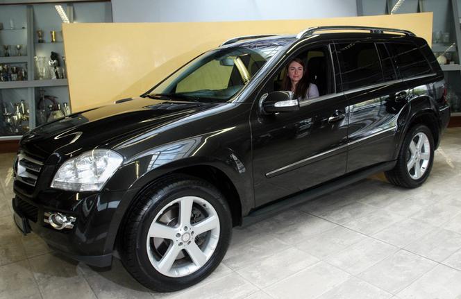 Mercedes GL - auto Justyny Kowalczyk