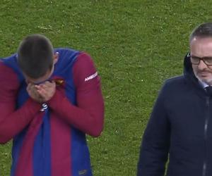Kolejny wielki kłopot Barcelony. Piłkarz zalał się łzami, to był fatalny początek meczu