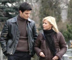 Pierwsza miłość. Paweł Krzyżanowski (Mikołaj Krawczyk), Marysia (Aneta Zając)