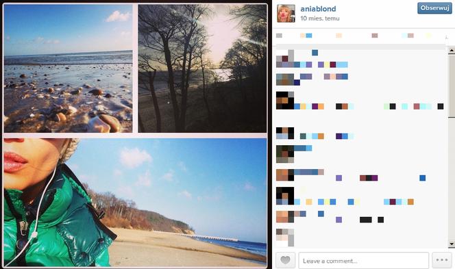 Anna Przybylska Instagram Facebook