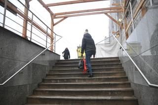 Przebudowa dworca PKP w Kielcach (styczeń 2023)