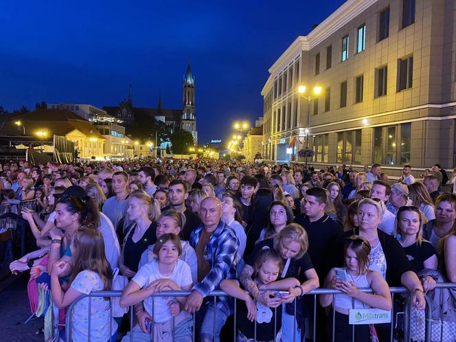 Dni Miasta Białegostoku 2024. Enej i Margaret przyciągnęły tłumy na Rynek Kościuszki [ZDJĘCIA]