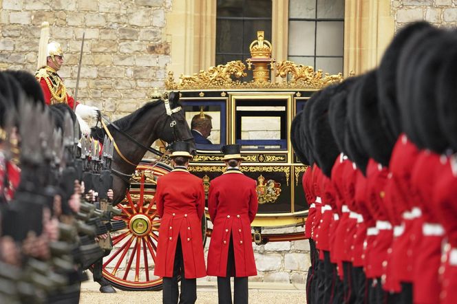 Donald Trump w Wielkiej Brytanii, spotkanie z królem Karolem III