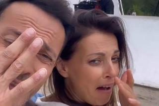 Barwy szczęścia nowy sezon na planie. Kasia (Katarzyna Glinka), Mariusz (Rafał Cieszyński)