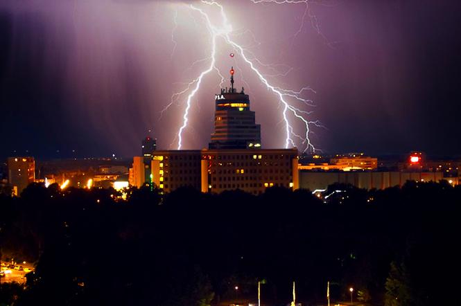Burza w Szczecinie