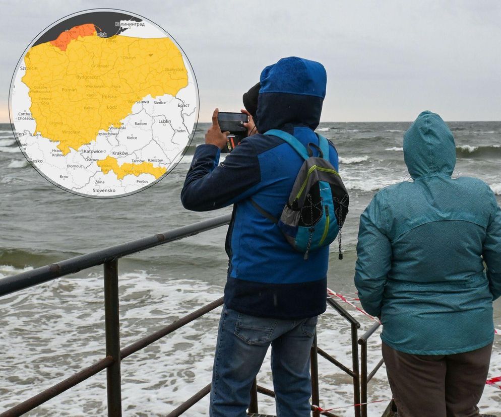 Prawie cała Polska w alertach. Wydano pomarańczowe ostrzeżenia