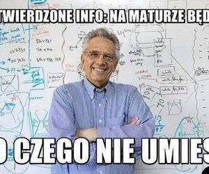 Najlepsze memy przed maturą 2024. Każdy zna to uczucie 