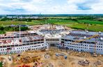 Budowa Szpitala Onkologicznego we Wrocławiu - lipiec 2025