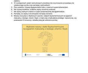 Matura 2024: chemia rozszerzona w formule 2015 - arkusze CKE i sugerowane odpowiedzi