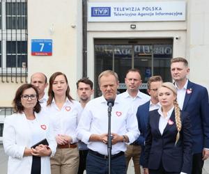 Donald Tusk kontra Michał Rachoń: Będę musiał zaraz wezwać policję