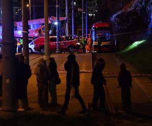 Wypadek na pętli tramwajowej w Gdańsku