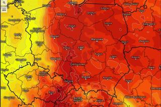 Mapy gorąca dla Polski we wrześniu