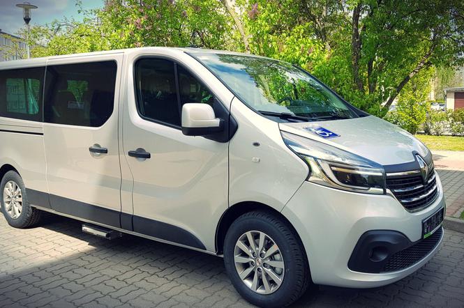 Nowe auto do przewozu niepełnosprawnych w Kętrzynie.