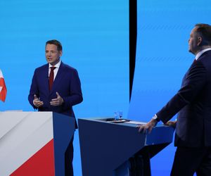 Nawrocki spytał Trzaskowskiego o eksmisję rodziny w stolicy. Spotkał się z ciętą ripostą