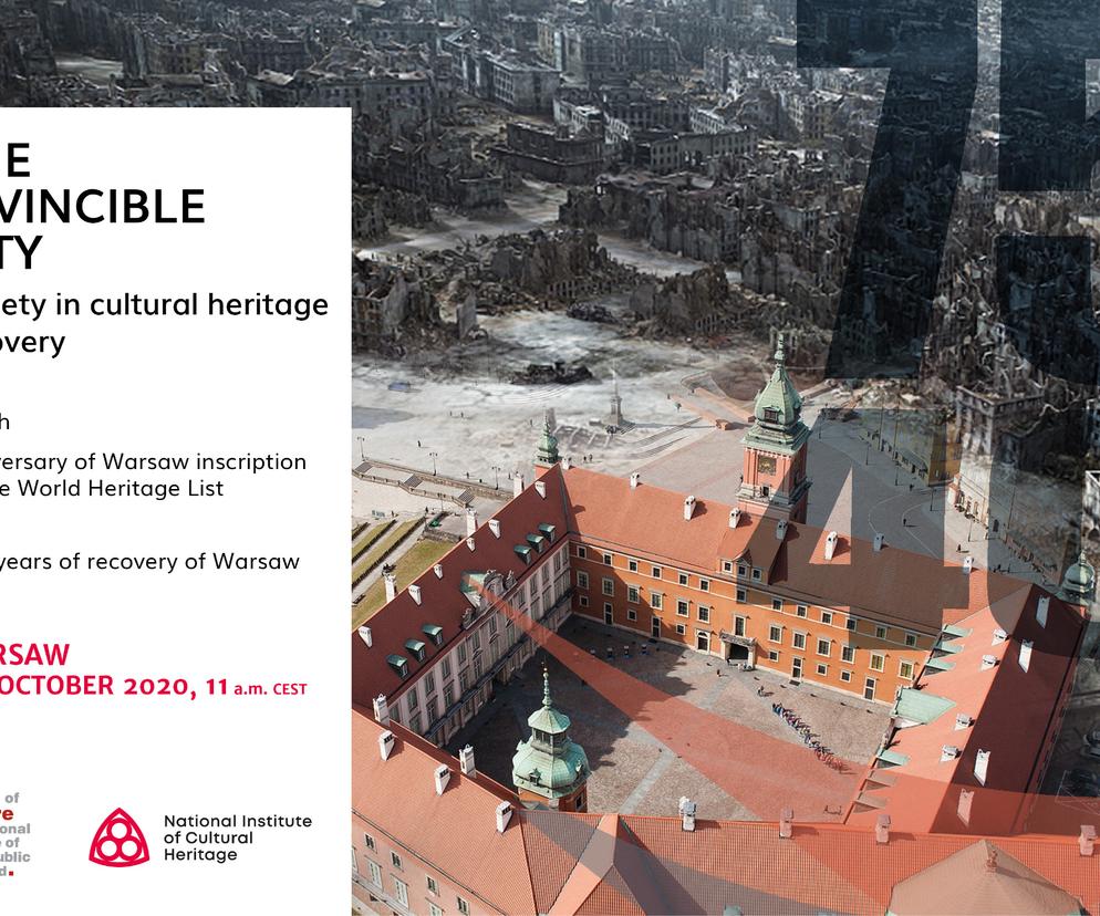 The invincible city: międzynarodowa konferencja z udziałem ekspertów UNESCO, ICOMOS i ICCROM