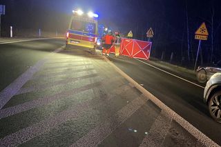 Do śmiertelnego potrącenia pieszego 71-latka doszło po godz. 18.00 w środę 22 stycznia