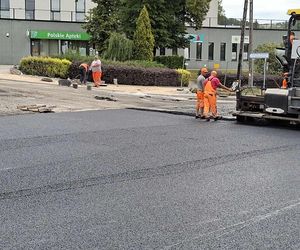 Drogowe remonty w Starachowicach. Fragment ulicy Piłsudskiego otwarty dla kierowców