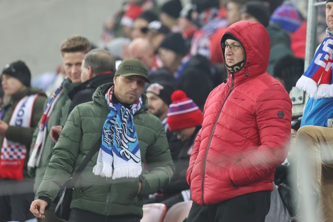 Kibice na meczu Górnik Zabrze - Lech Poznań