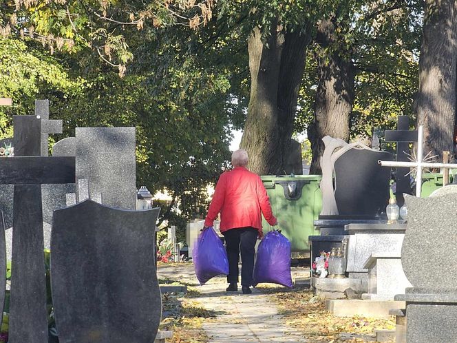 Polacy masowo sprzątają groby przed 1 listopada