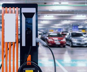 Punkty ładowania samochodów elektrycznych w garażach wielostanowiskowych 