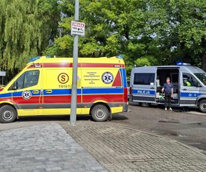Wypadek nastolatka na hulajnodze w Mircu