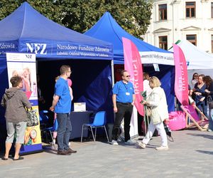 W centrum Lublina królował róż! Przez miasto przeszedł Marsz Różowej Wstążki