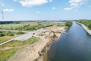 Trwa budowa nowych nabrzeży w Darłowie
