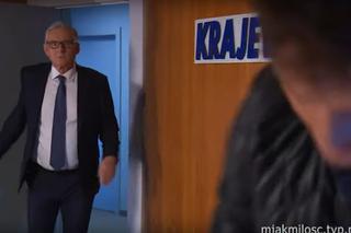 M jak miłość: Marcin (Mikołaj Roznerski), Krajewski (Grzegorz Wons)