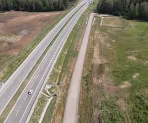 S16 Borki Wielkie Mrągowo jest przedłużeniem dwujezdniowej trasy pomiędzy Biskupcem a Borkami