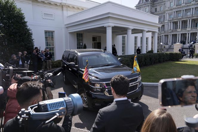 Wołodymyr Zełenski i Donald Trump. Spotkanie w Waszyngtonie 