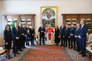 Prezydent Nawrocki u papieża Leona XIV