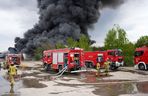 Gigantyczny pożar chemikaliów w Siemianowicach Śląskich. Wdrożono specjalne środki 