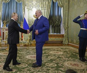 Władimir Putin i Alaksandr Łukaszenka. Spotkanie w Moskwie