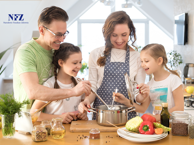 Skorzystaj z portalu Diety NFZ i poznaj zalety diety DASH nowe zdjęcie rodziny